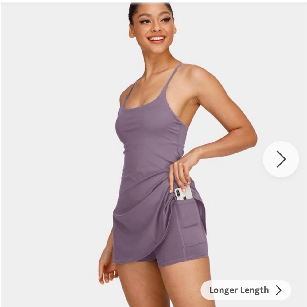 Purple halara dress